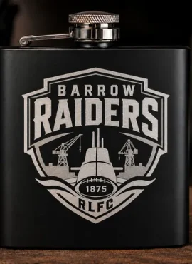 Raiders 6oz Hip Flask