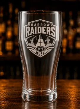 Raiders Pint Glass